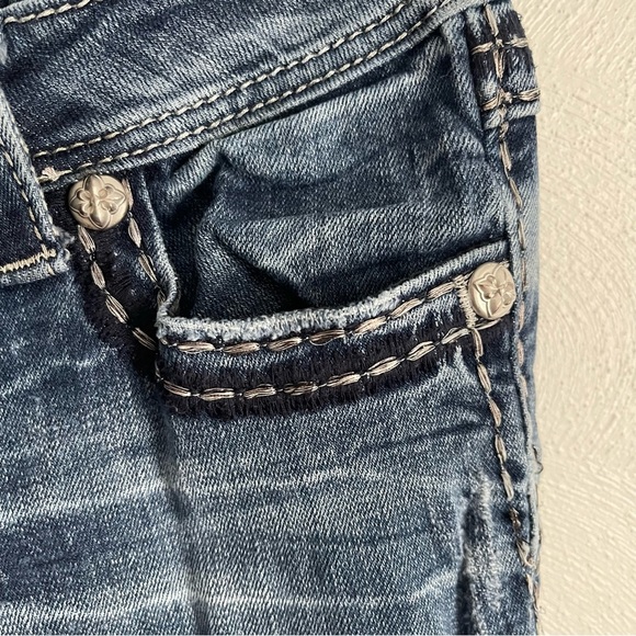 Miss Me women’s jeans Bootcut Embroidered bling size 25 western rodeo Y2K - Picture 6 of 13